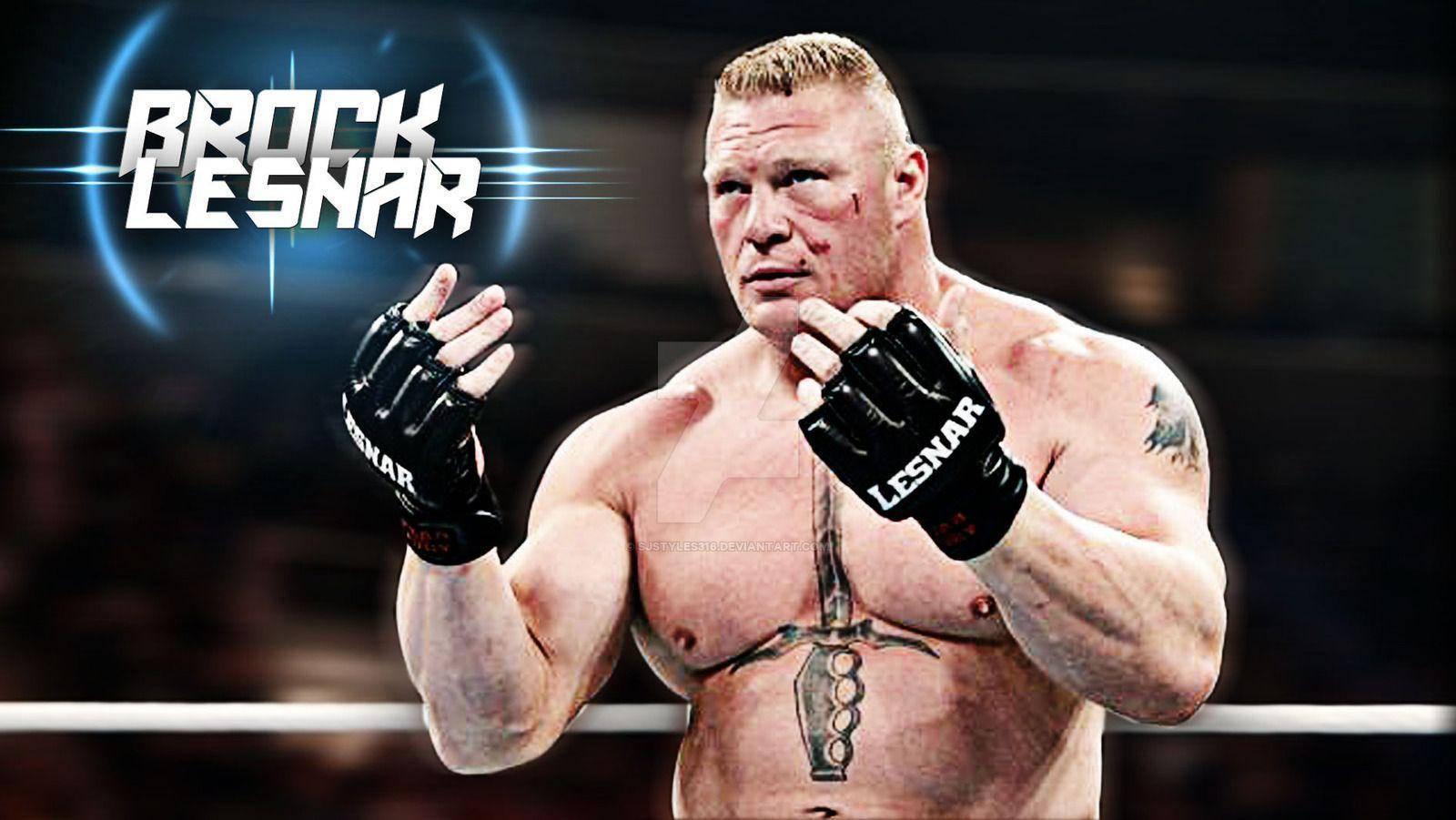 Brock Lesnar Fanart Background