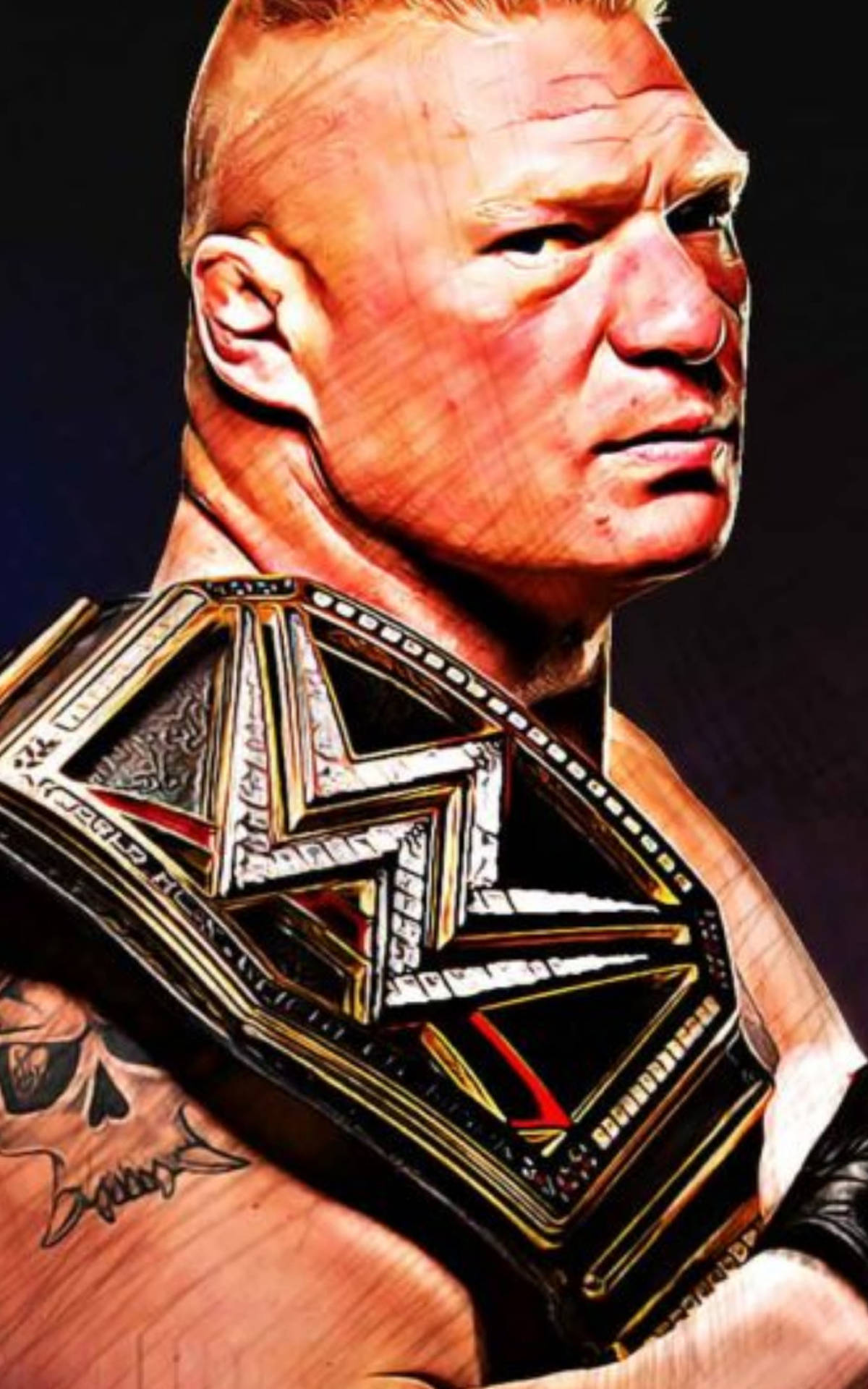 Brock Lesnar Profile Photo Background