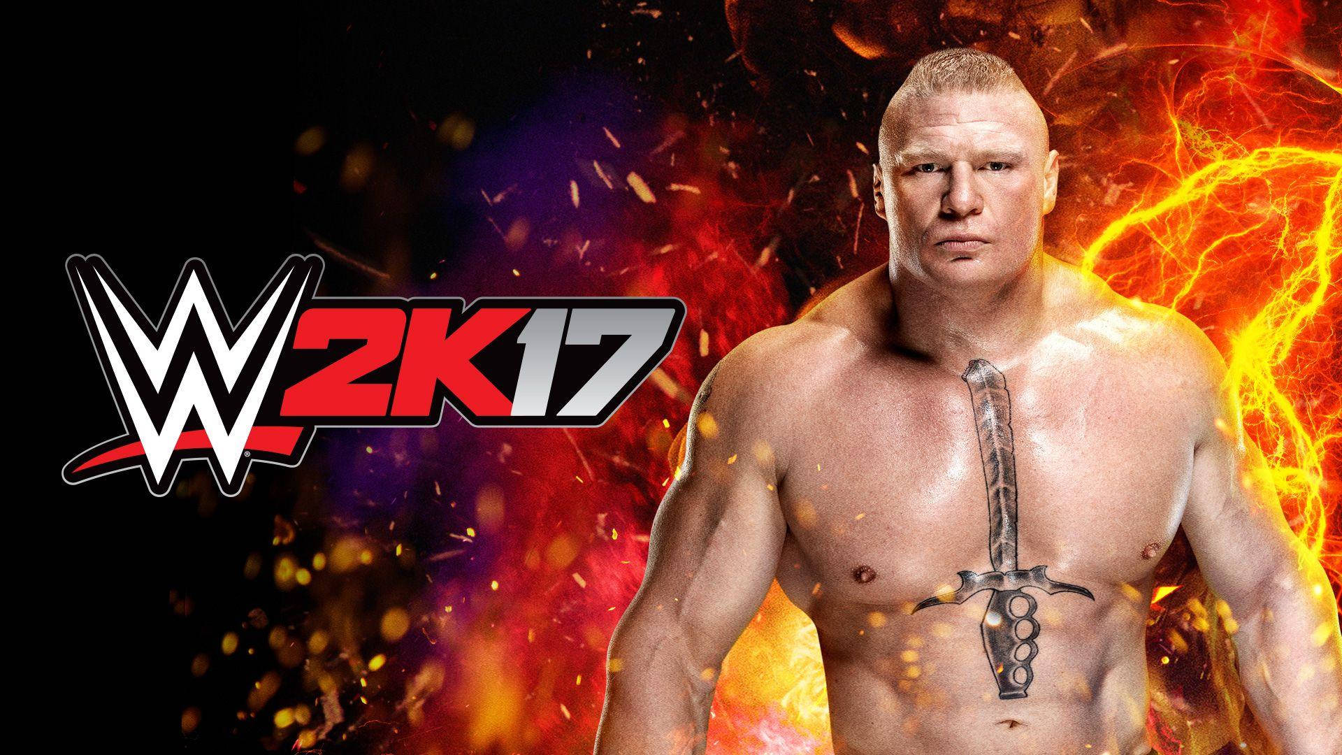 Brock Lesnar Wwe 2017 Promo Wallpaper