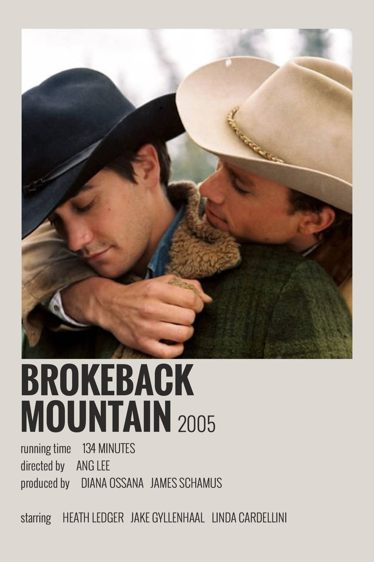 Brokeback Mountain Digital Poster Wallpaper