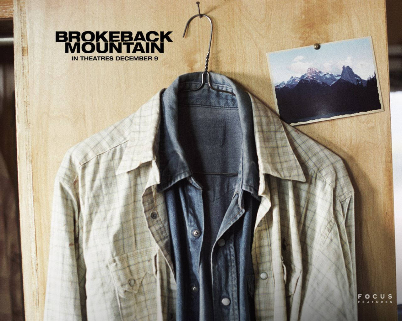 Brokeback Mountain Film Poster Wallpaper