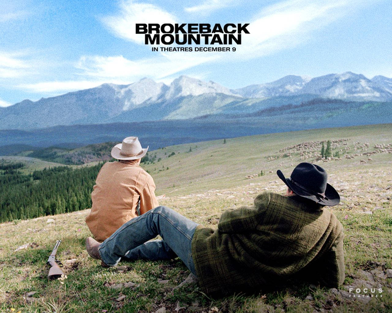 Brokeback Mountain Teaser Poster Wallpaper