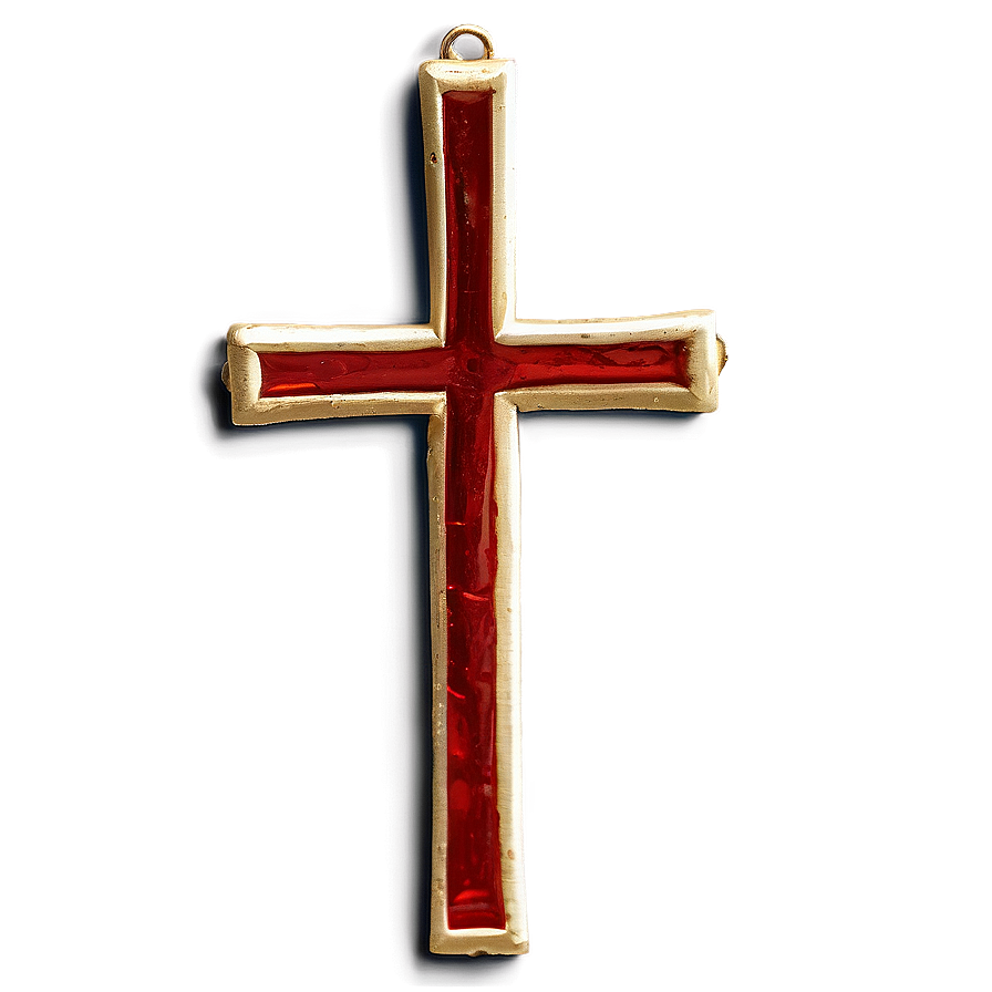 Broken Catholic Cross Part Png Vcb PNG