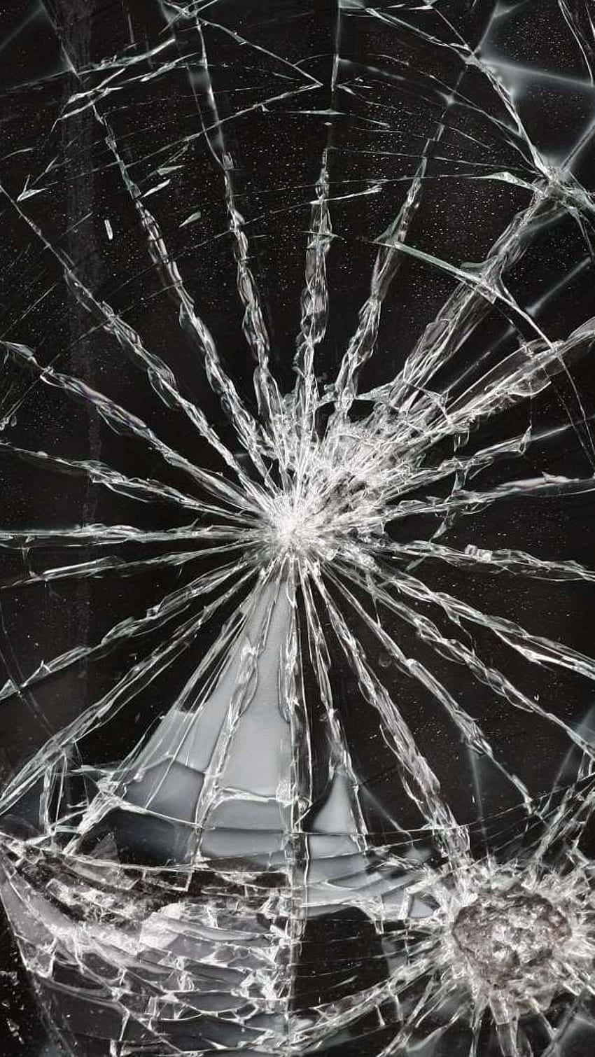 Shattered Glass Abstract Background
