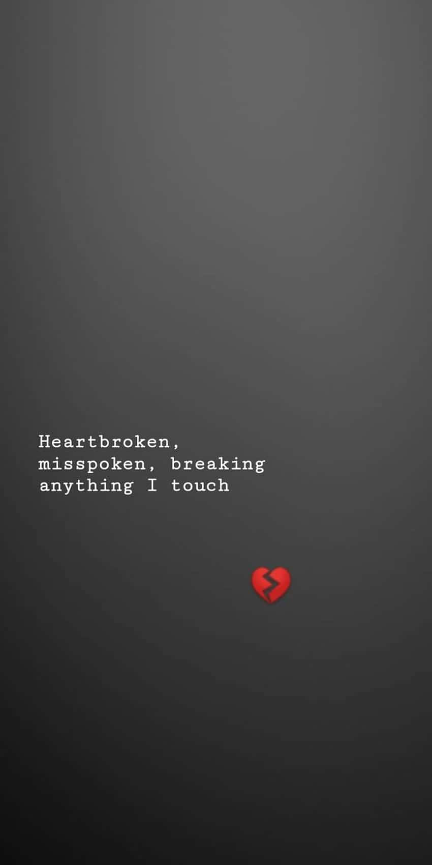Heartbreaker - I'm Broken - Wallpapers Wallpaper