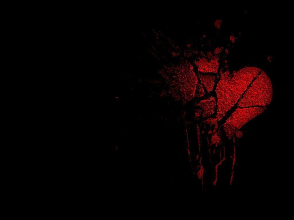 Shattered Heart in Darkness
