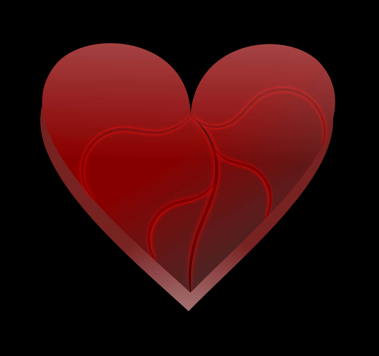 Broken Heart Graphic PNG