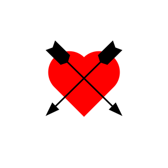 Broken Heart Icon Red Black Background PNG