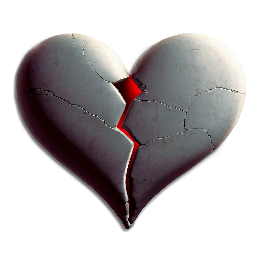 Broken Heart In Darkness Png Pjb PNG
