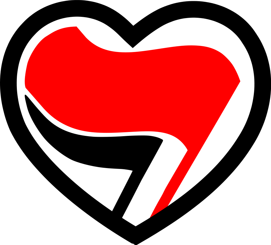 Broken Heart Red Flag Icon PNG