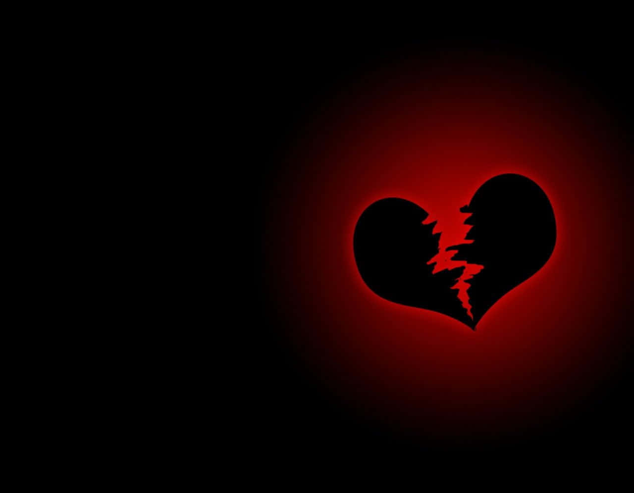 Broken Heartin Darkness Wallpaper