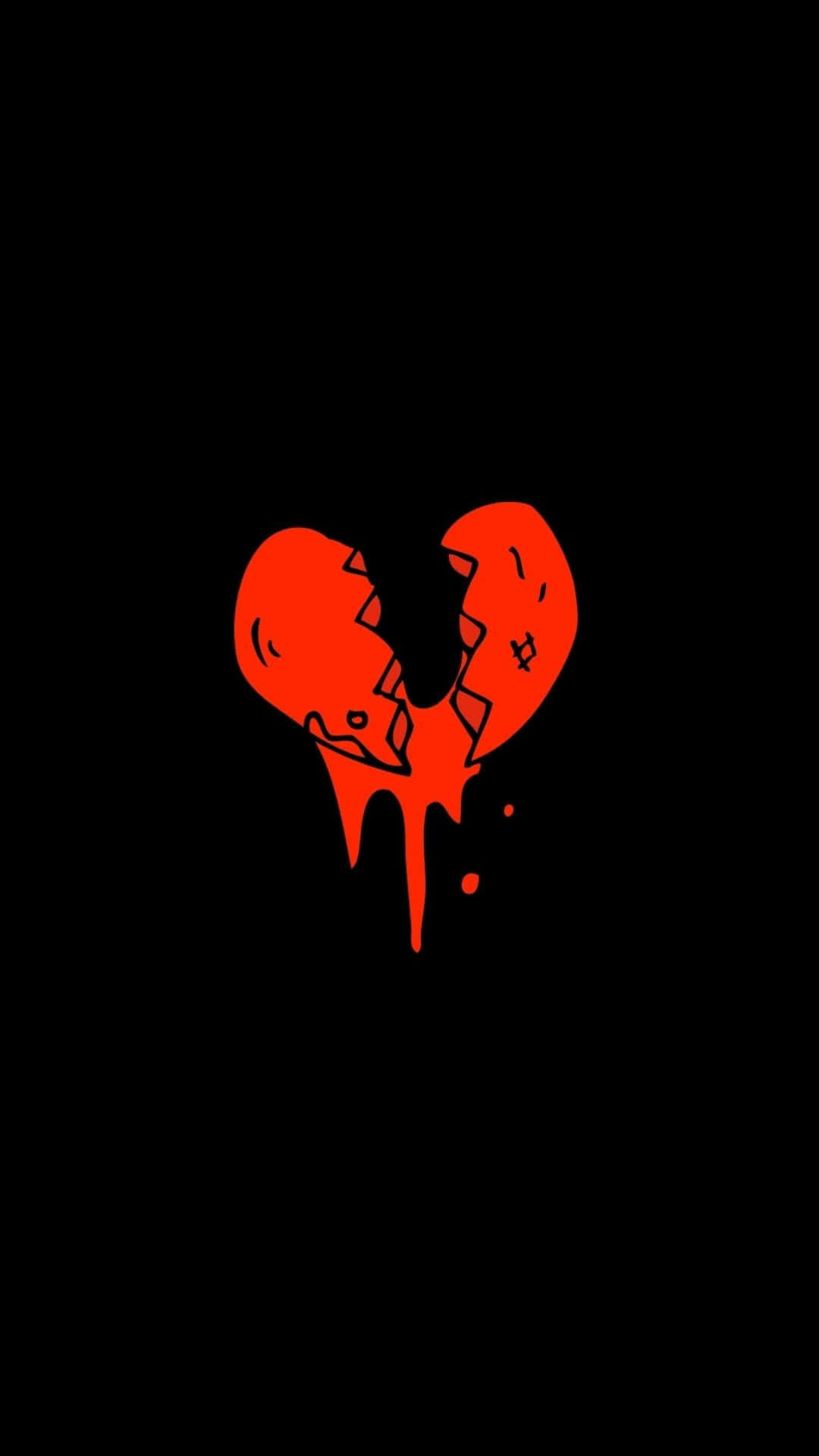 Broken Heartin Darkness Wallpaper