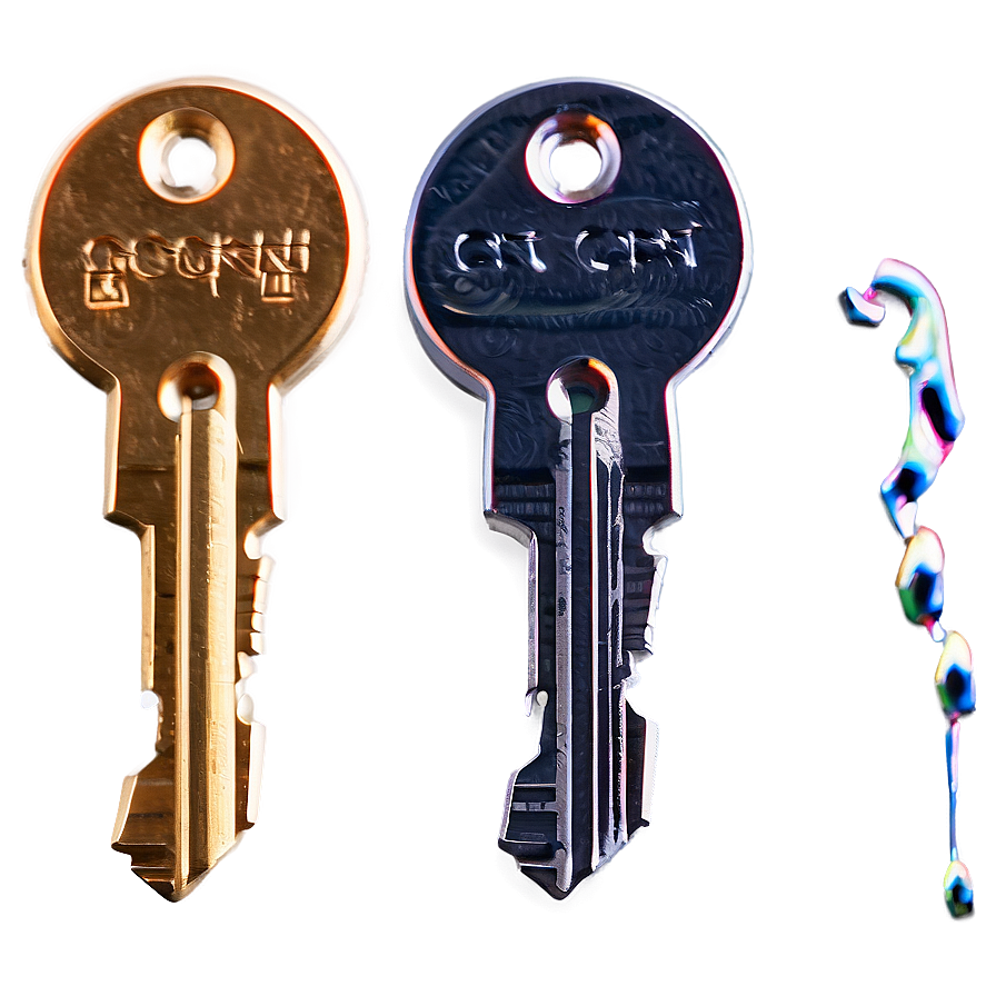 Broken Key Png 05042024 PNG