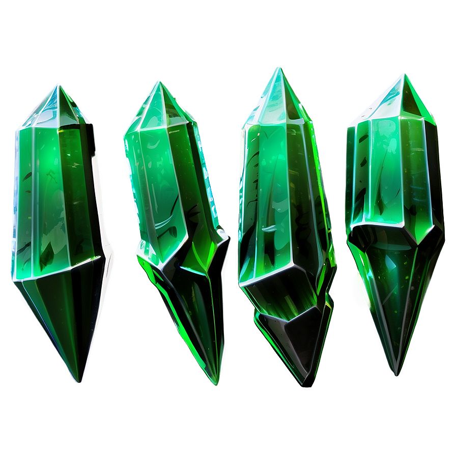 Broken Kryptonite Shard Png Bkk23 PNG