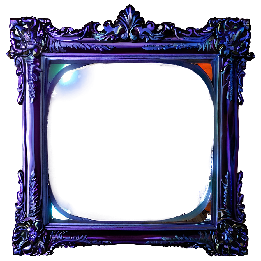 Broken Mirror Reflection Png 06132024 PNG