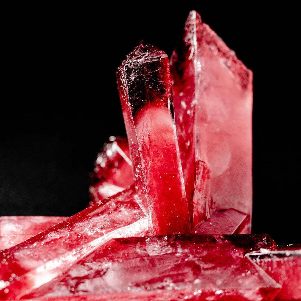 Broken Red Crystal