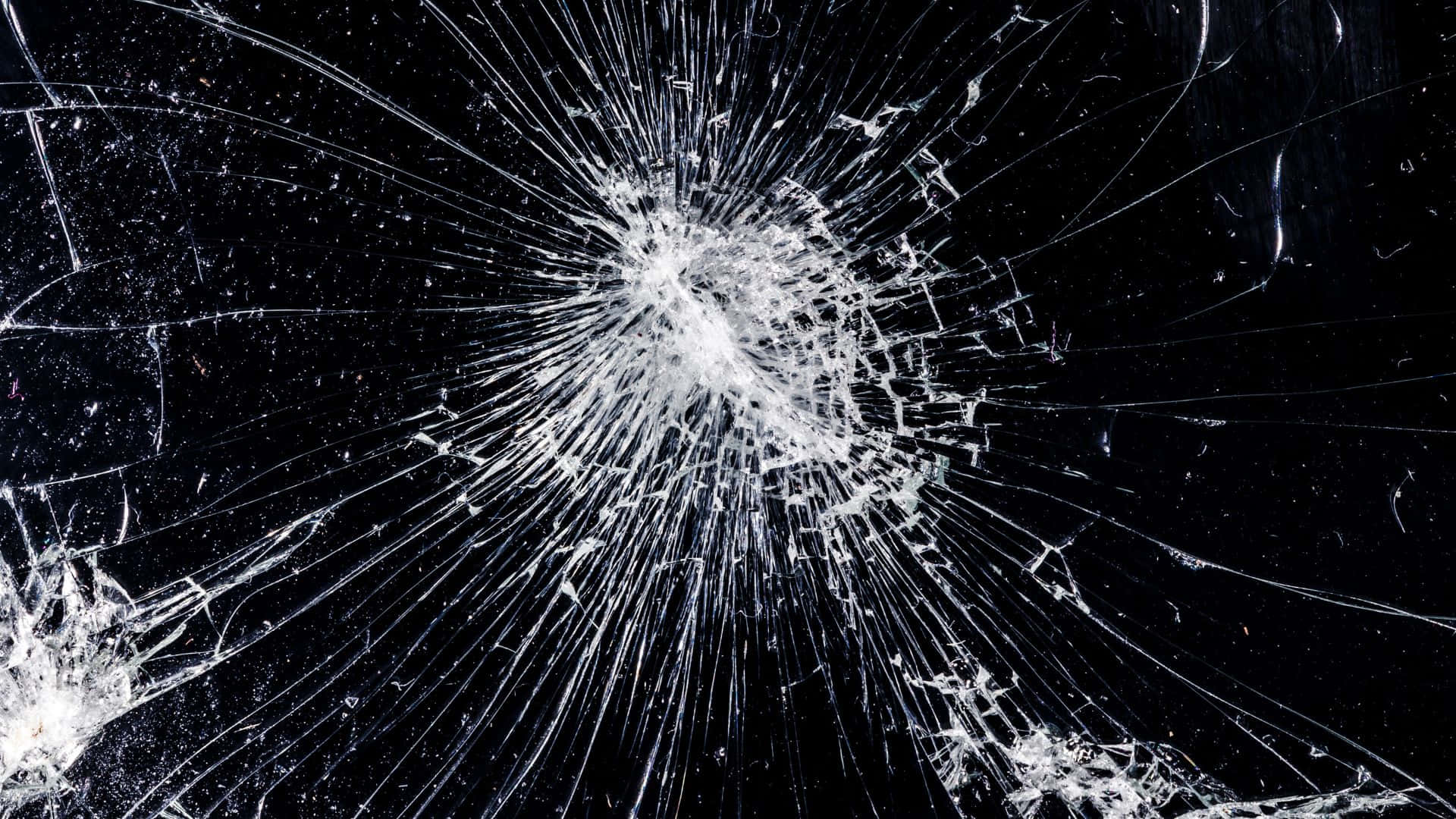 "A Shattered Smartphone Screen"