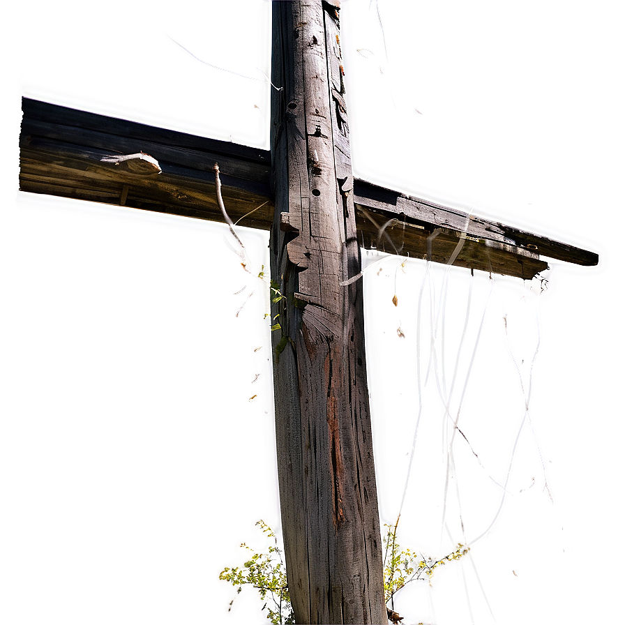 Broken Telephone Pole Png Sgk PNG