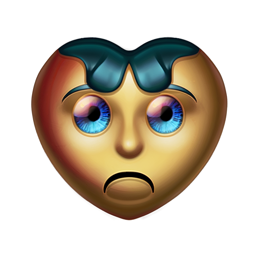 Brokenhearted Emoji Png 12 PNG