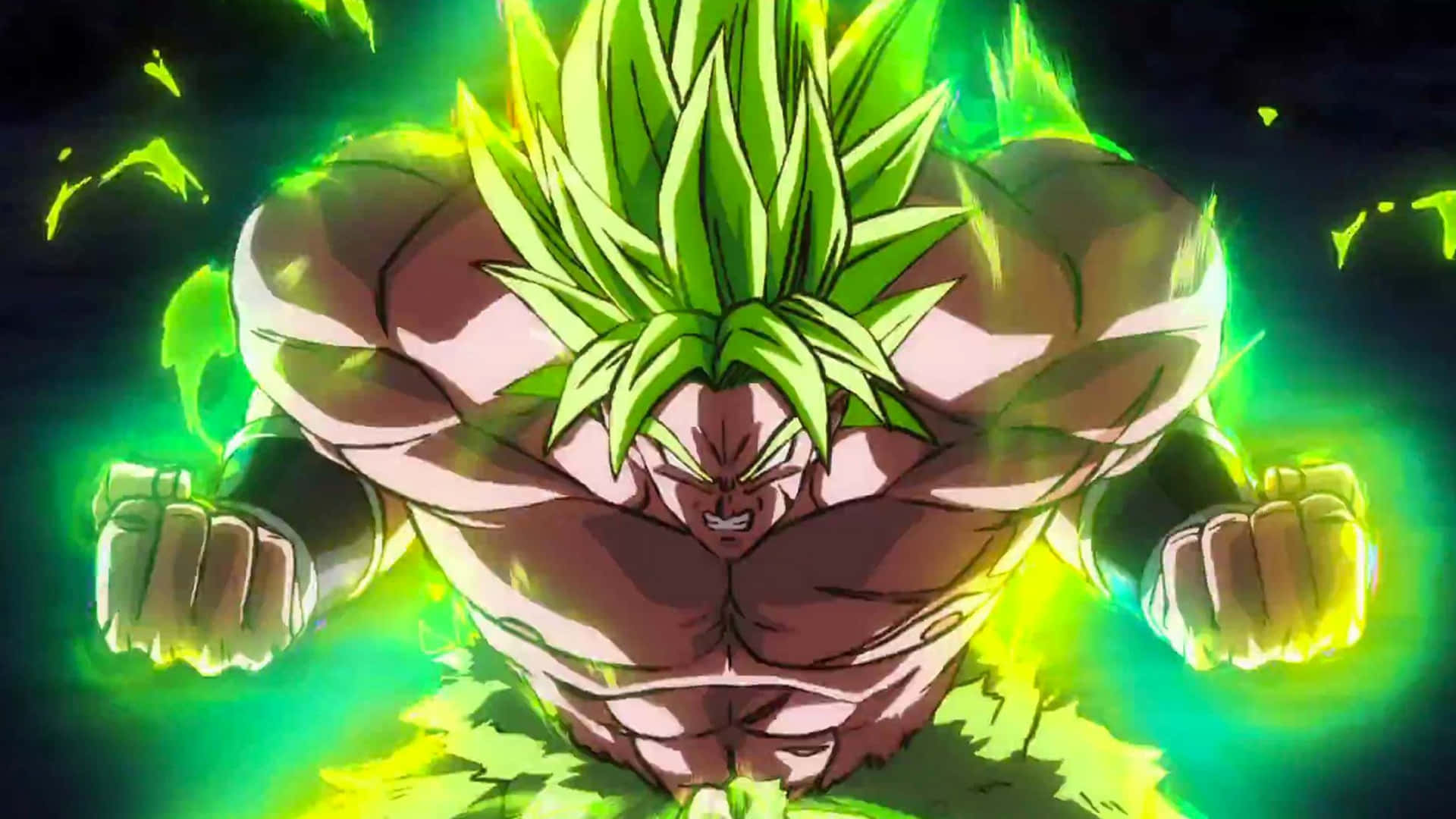 "The Legendary Super Saiyan, Broly, ready to take on any adversary" Wallpaper