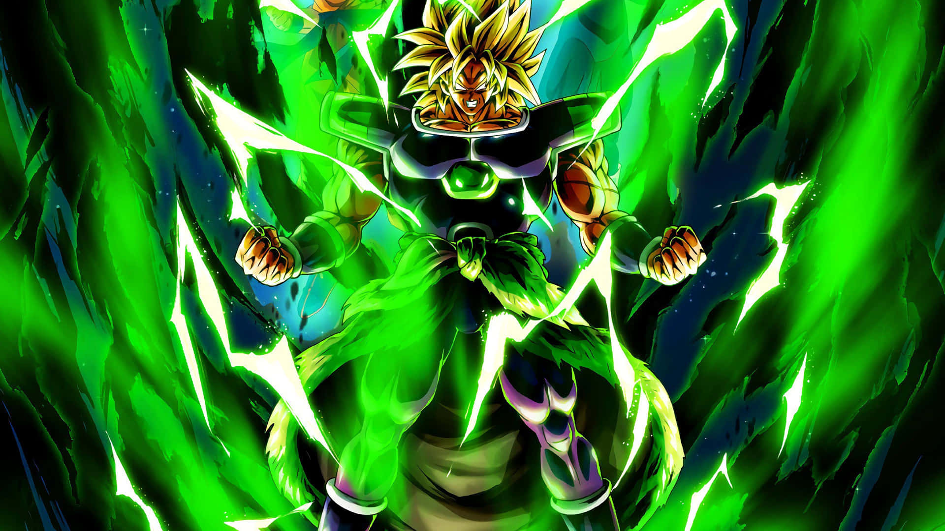 Super Saiyan Broly I 4k Bakgrunnsbildet