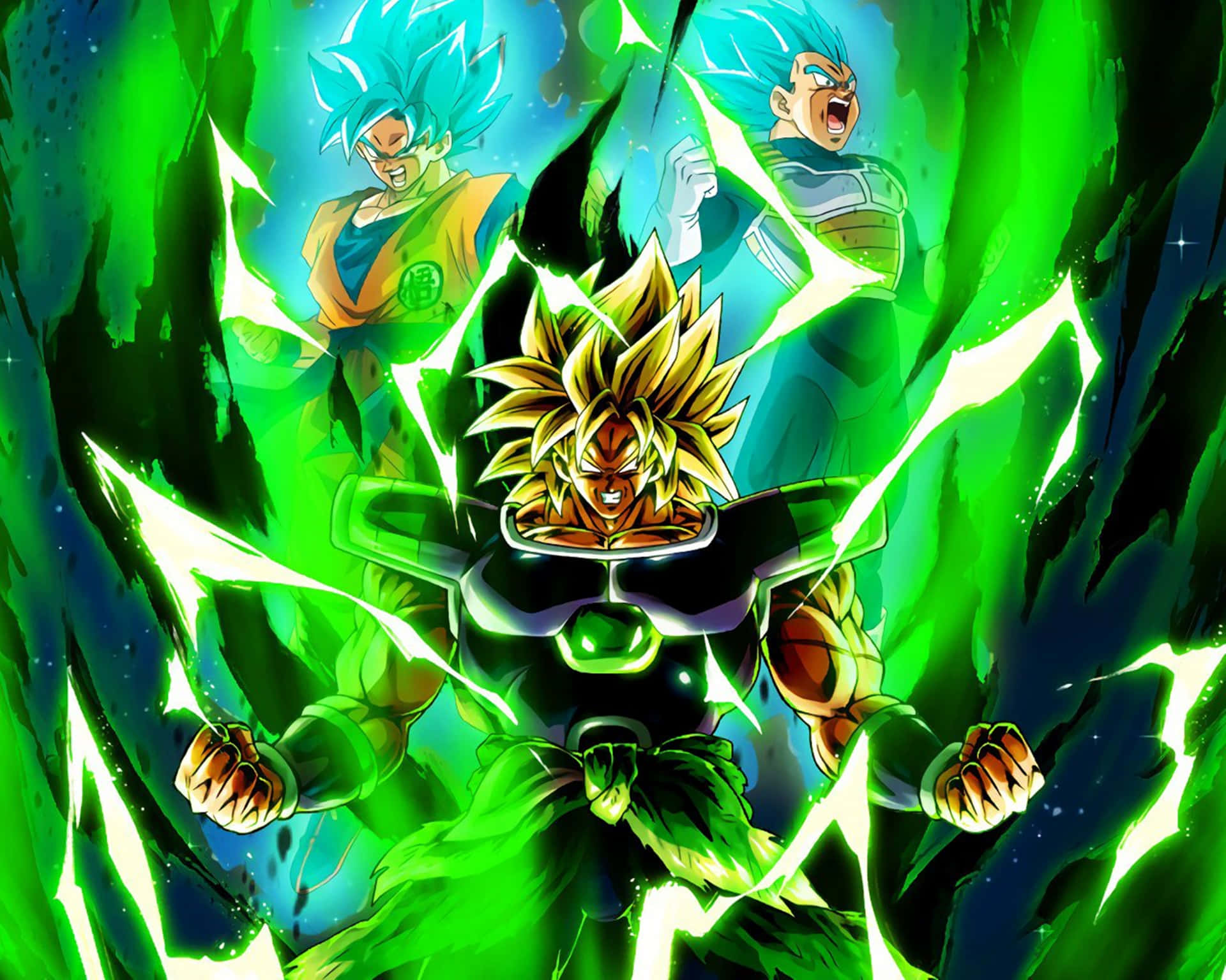 "Witness the power of the Legendary Super Saiyan, Broly!” Wallpaper