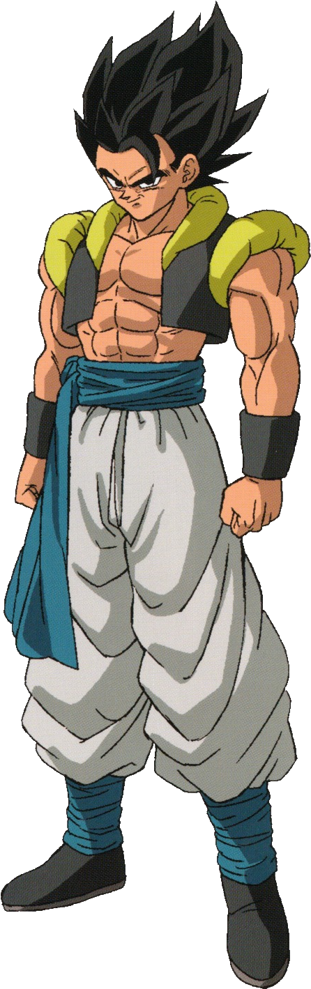 Broly D B Z Character Standing Pose PNG