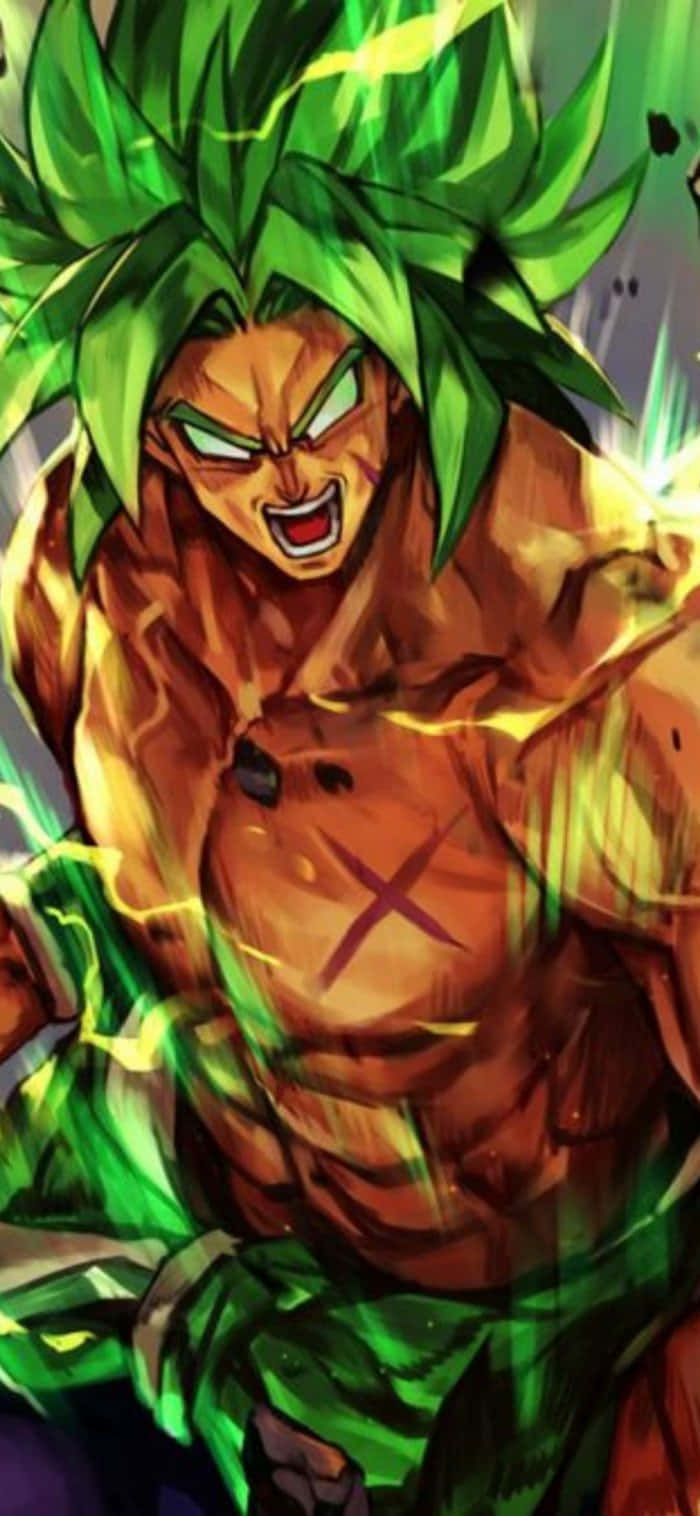 Get your hands on the incredible Broly Iphone Wallpaper