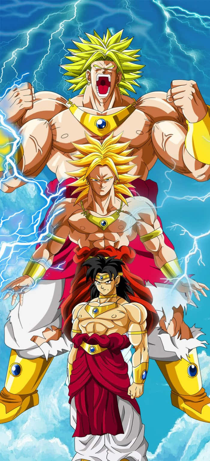 Upgrade your tech game with the new Broly Iphone Wallpaper
