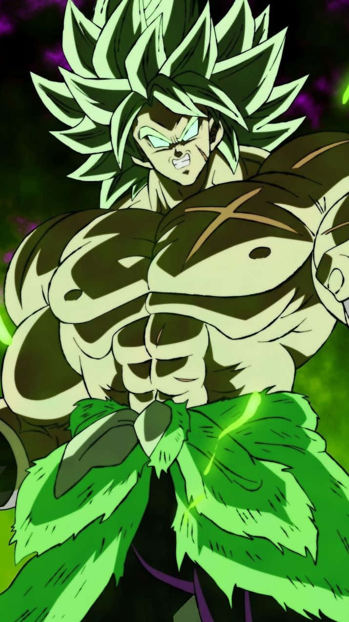 Customize your device with this cool Broly image Wallpaper