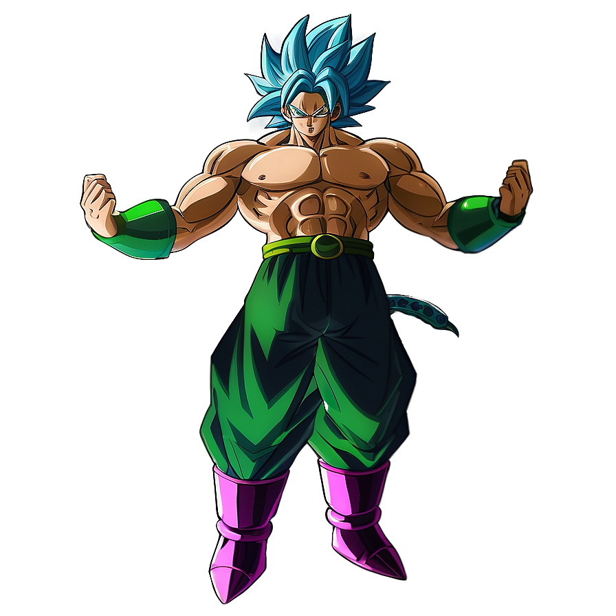 Download Broly Legendary Super Saiyan Png Pah | Wallpapers.com