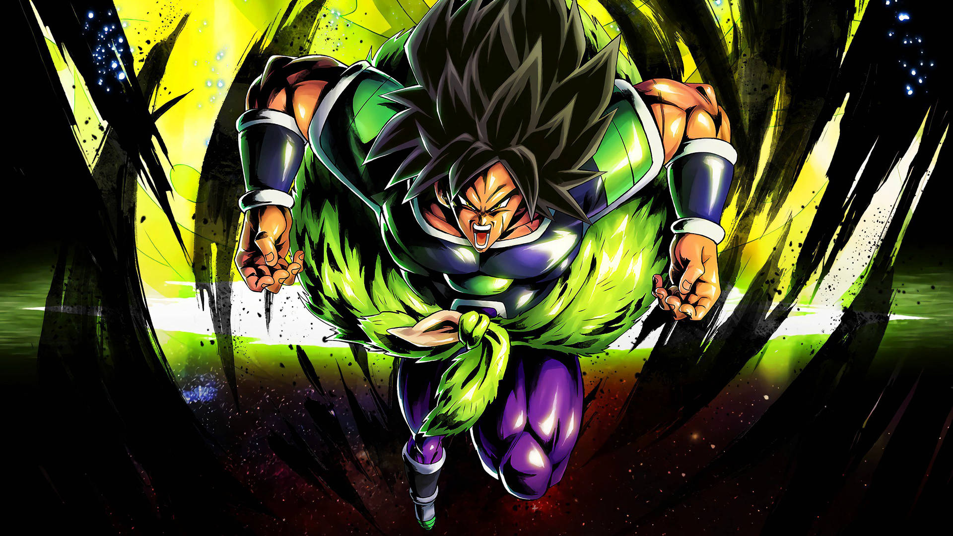 "Go Super Saiyan with Broly from Dragon Ball Super: Broly!" Wallpaper