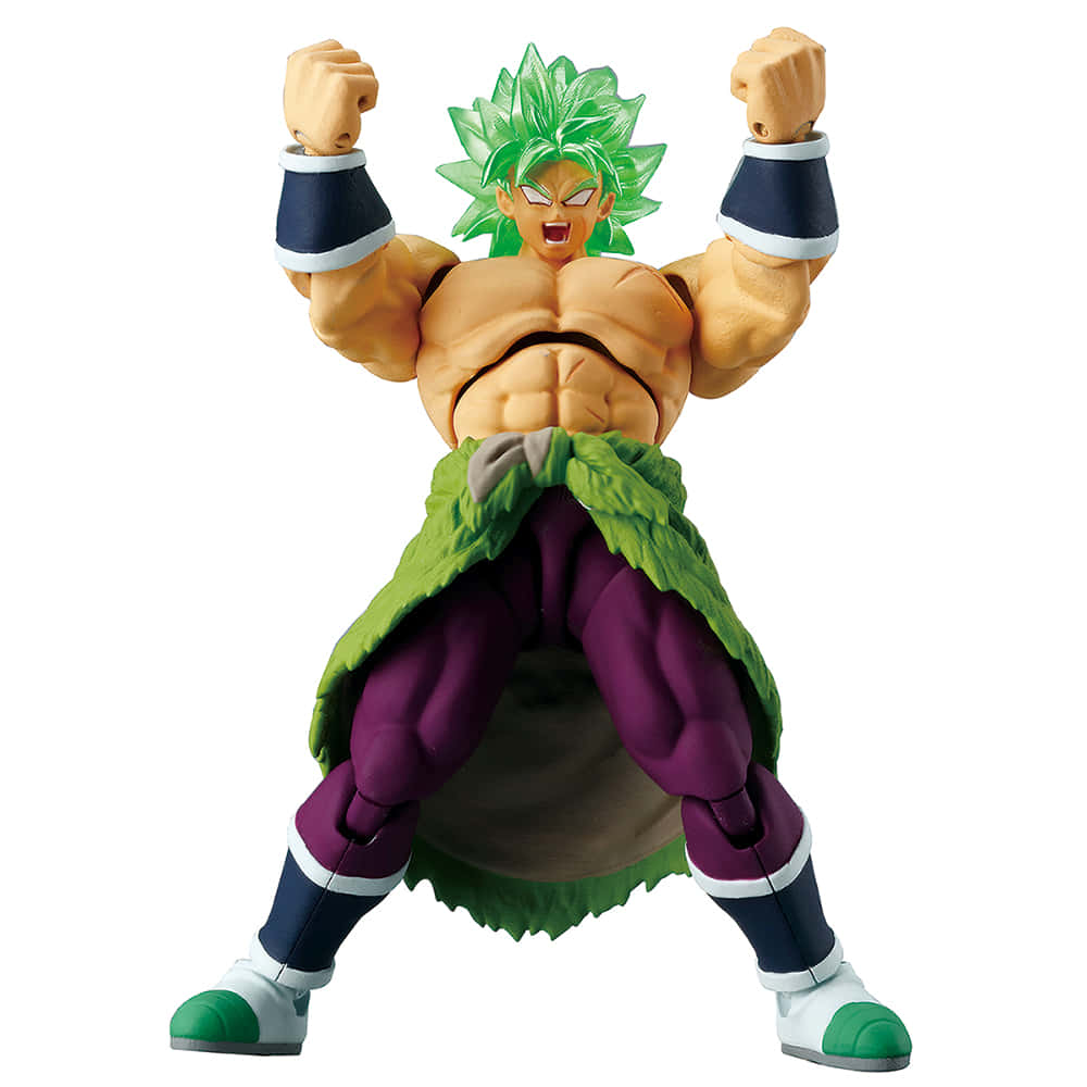 "Broly Tapping Into His Incredible Strength"