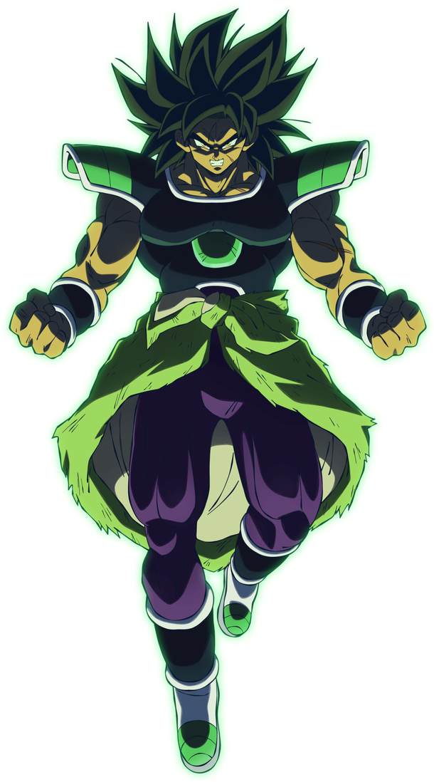 Broly Power Unleashed PNG