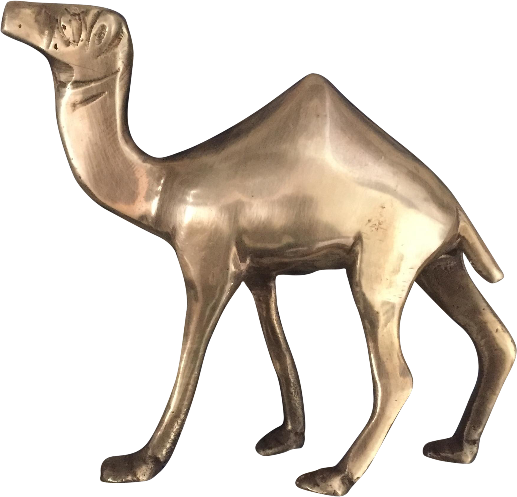 Bronze Camel Sculpture PNG