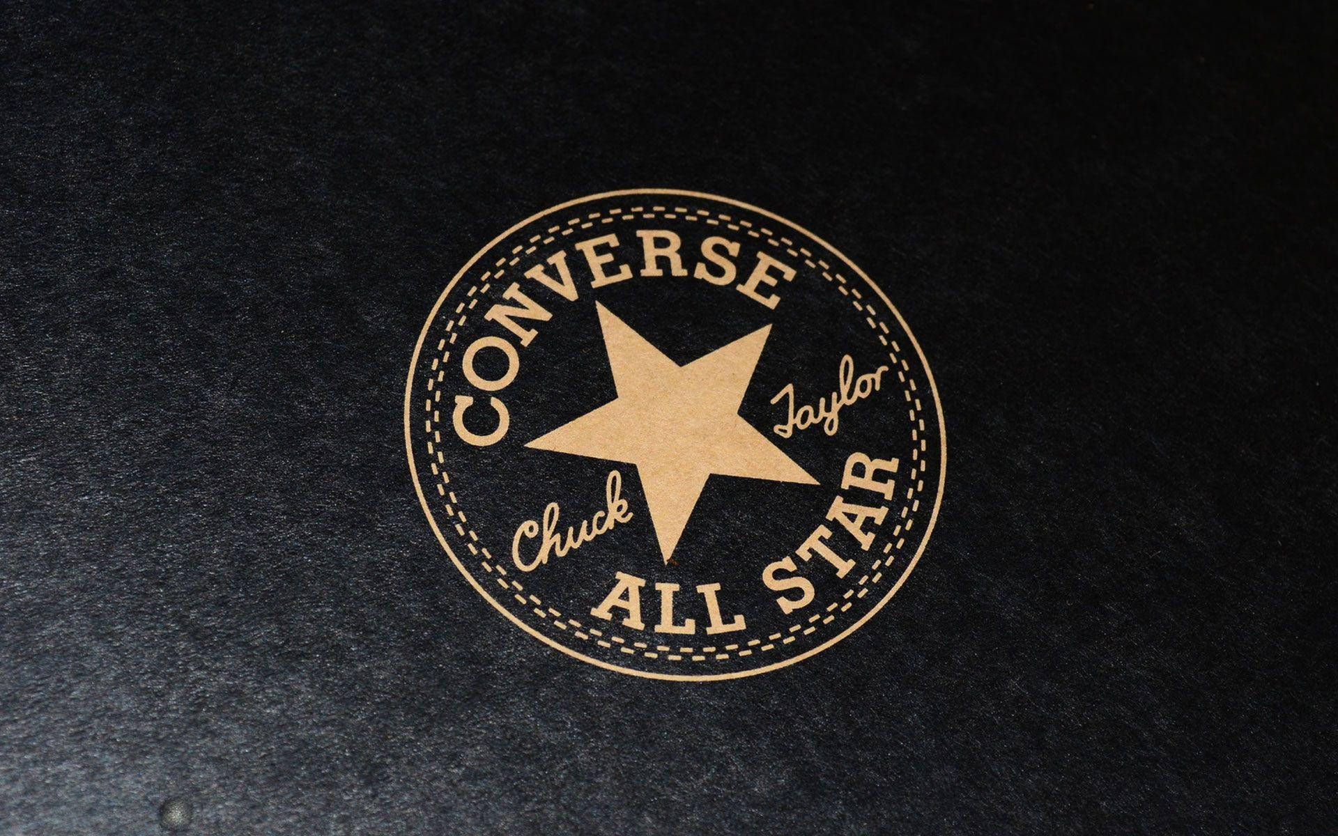 Logotipo Converse Em Bronze Papel de Parede