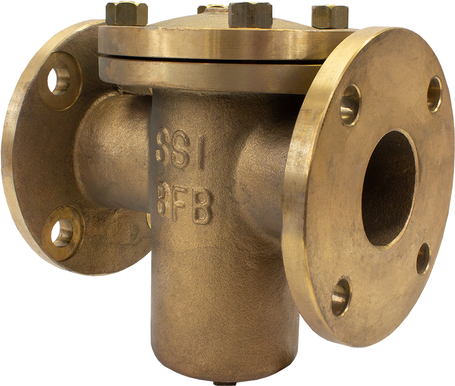 Bronze Flanged Pipe Fitting PNG