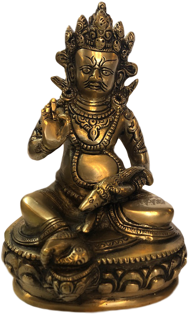 Bronze Hindu Deity Statue PNG