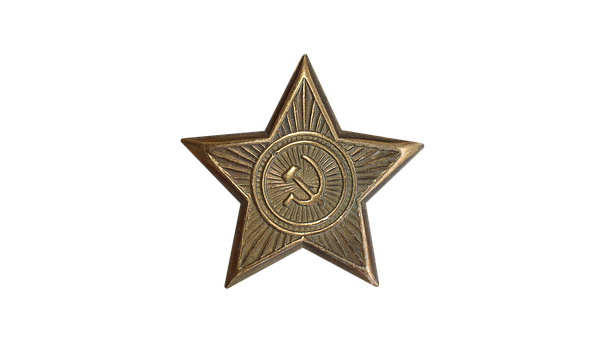 Bronze Star Medal Black Background PNG