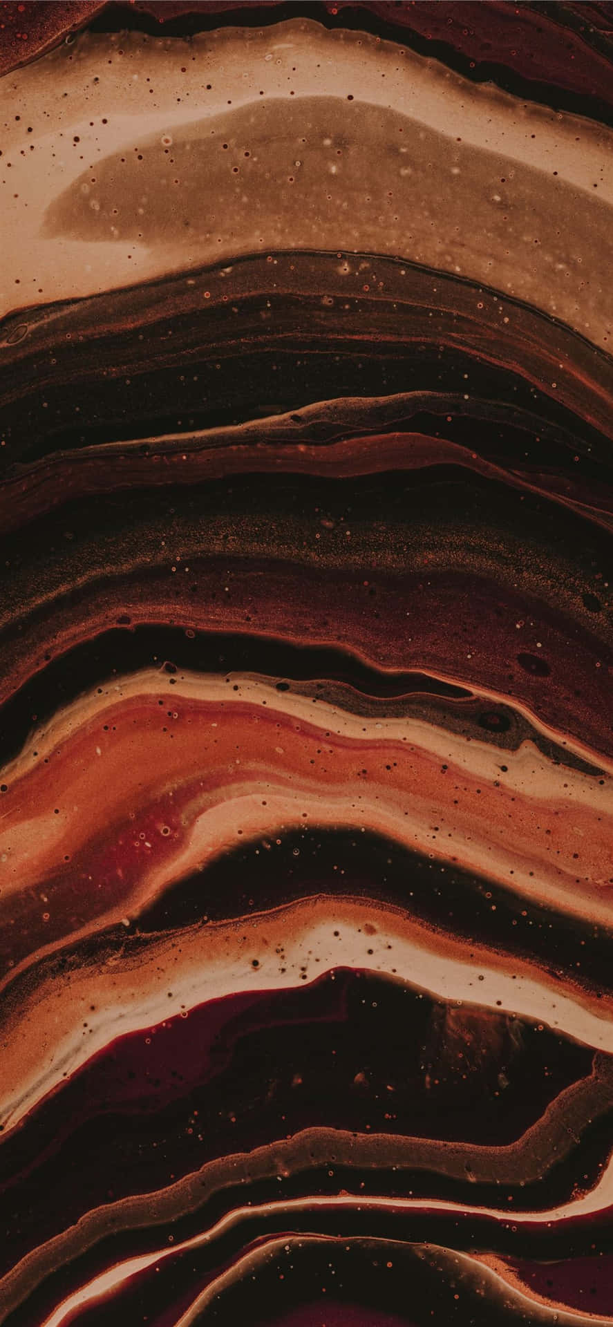 A Brown And Red Abstract Background Wallpaper