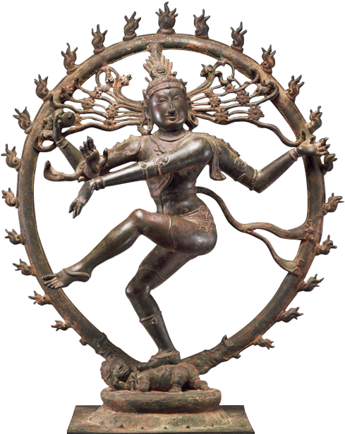 Bronze_ Dancing_ Figure_ Sculpture PNG