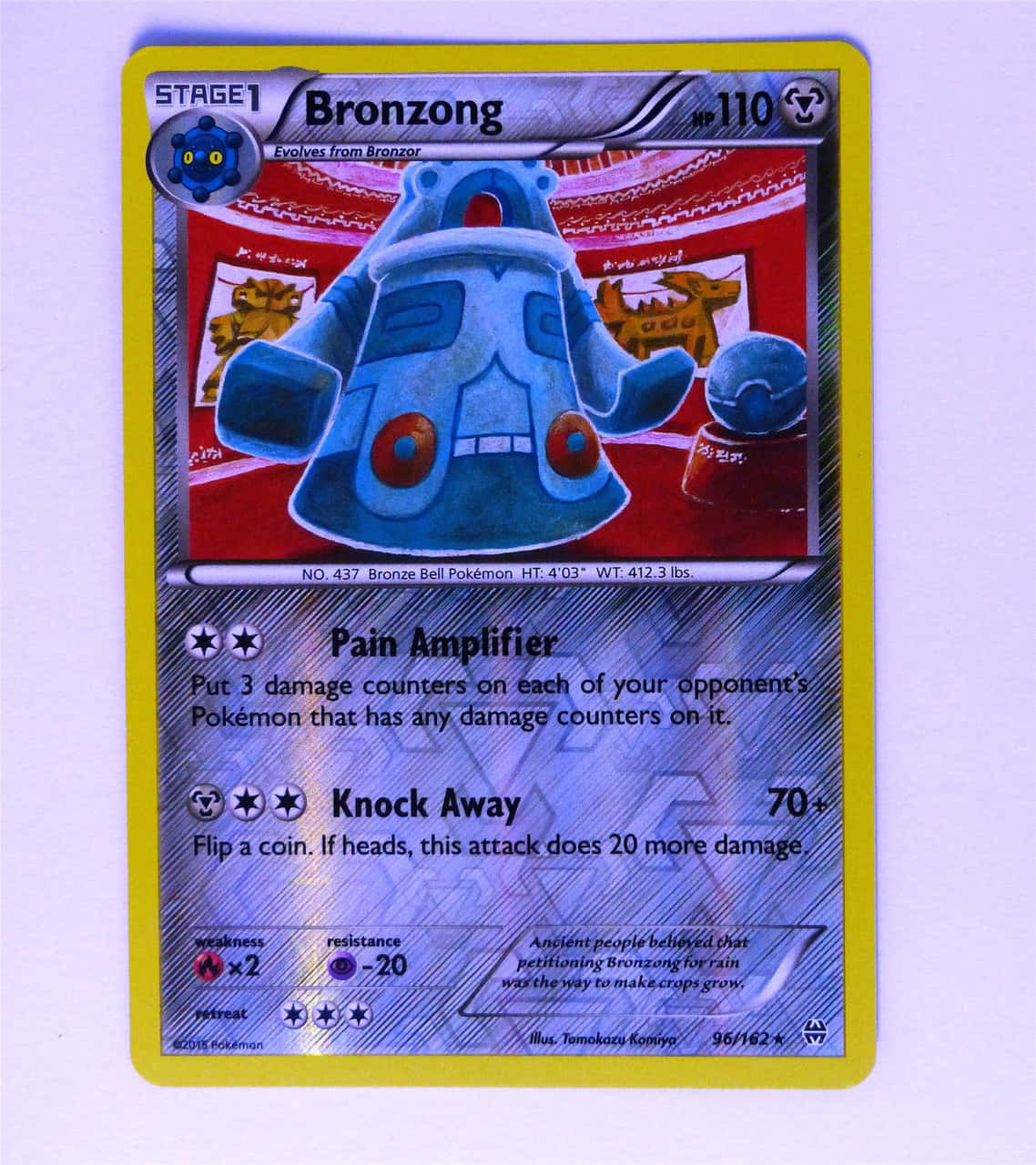 Bronzong Pokemon Trading Card Wallpaper