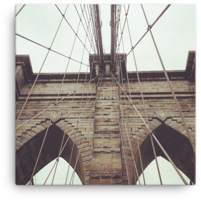 Brooklyn Bridge Architectural Detail PNG