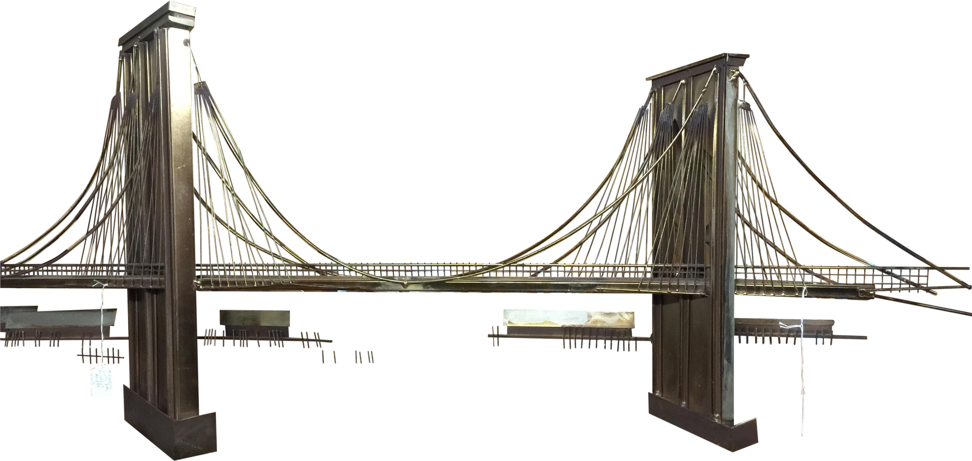Brooklyn Bridge Graphic Rendering PNG