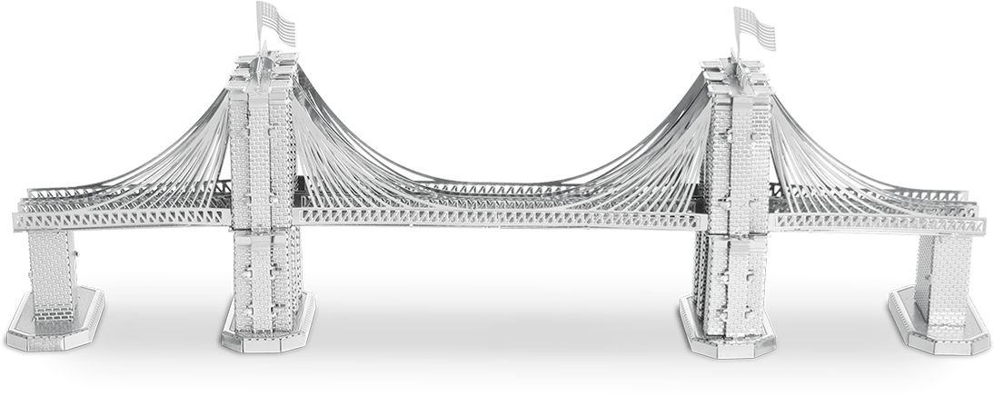 Brooklyn Bridge Model Display PNG