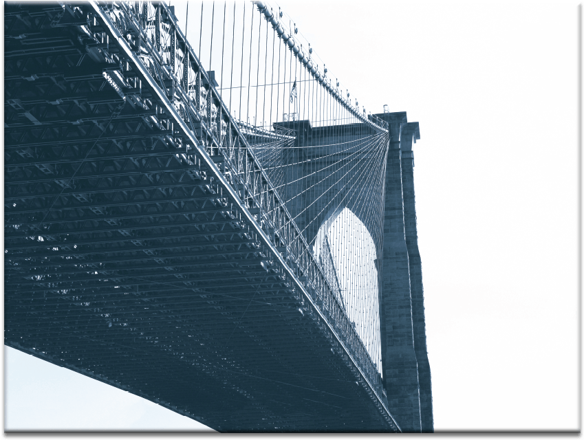 Brooklyn Bridge Underbelly View PNG