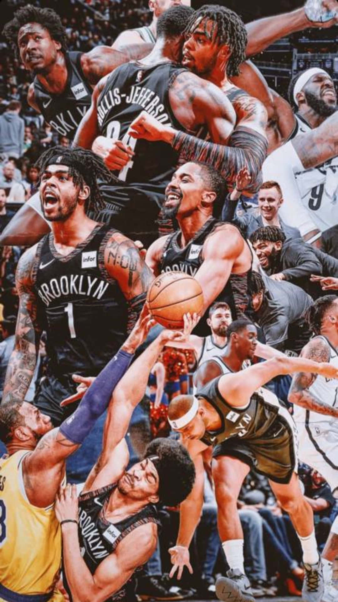 Betretensie Das Heimspiel Der Brooklyn Nets Und Erleben Sie Basketball Auf Höchstem Niveau.