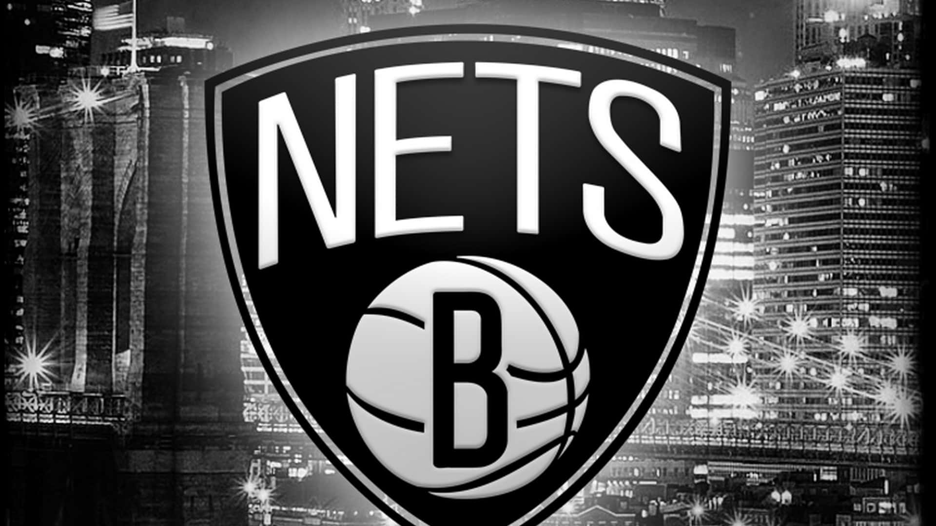 Diebrooklyn Nets Dominieren Auf Dem Basketballfeld.