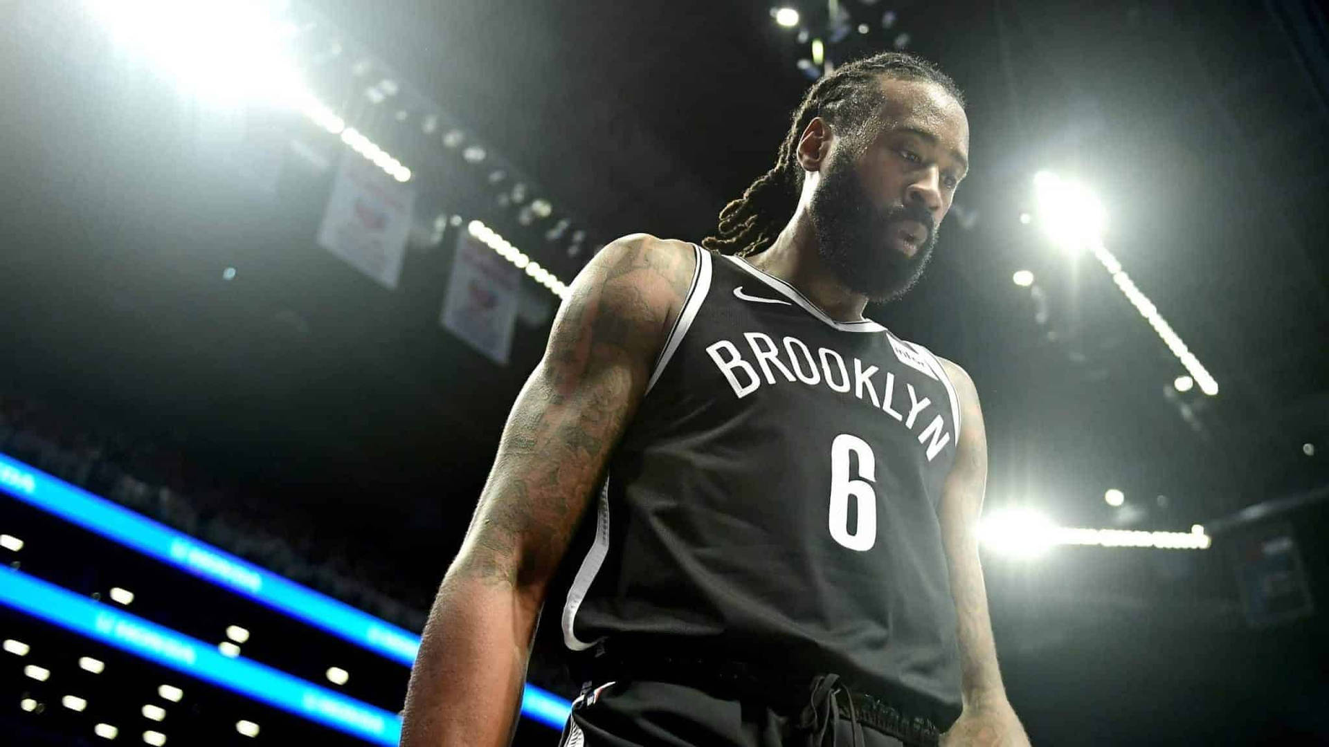 Brooklynnets Deandre Jordan - Brooklyn Nets Deandre Jordan Wallpaper