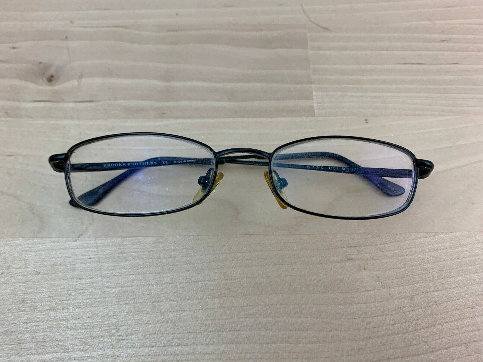 Brooks Brothers Blu Frame Eyeglasses Wallpaper